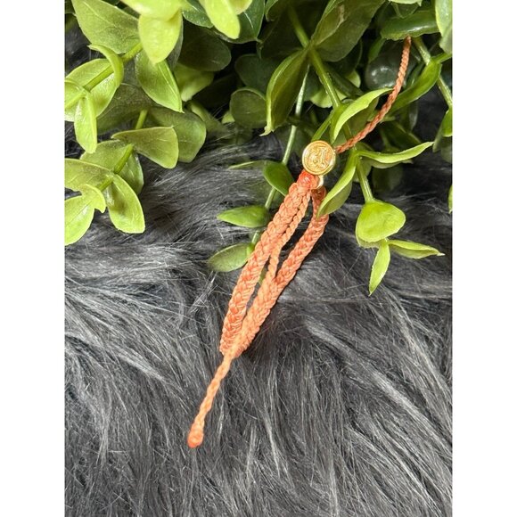Pura Vida Orange Braid Bracelet - Picture 2 of 4